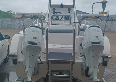 Orcat 4800 aft step cage and boarding ladder
